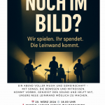 Noch im Bild? - Konzert der Jugendband für die Leinwand