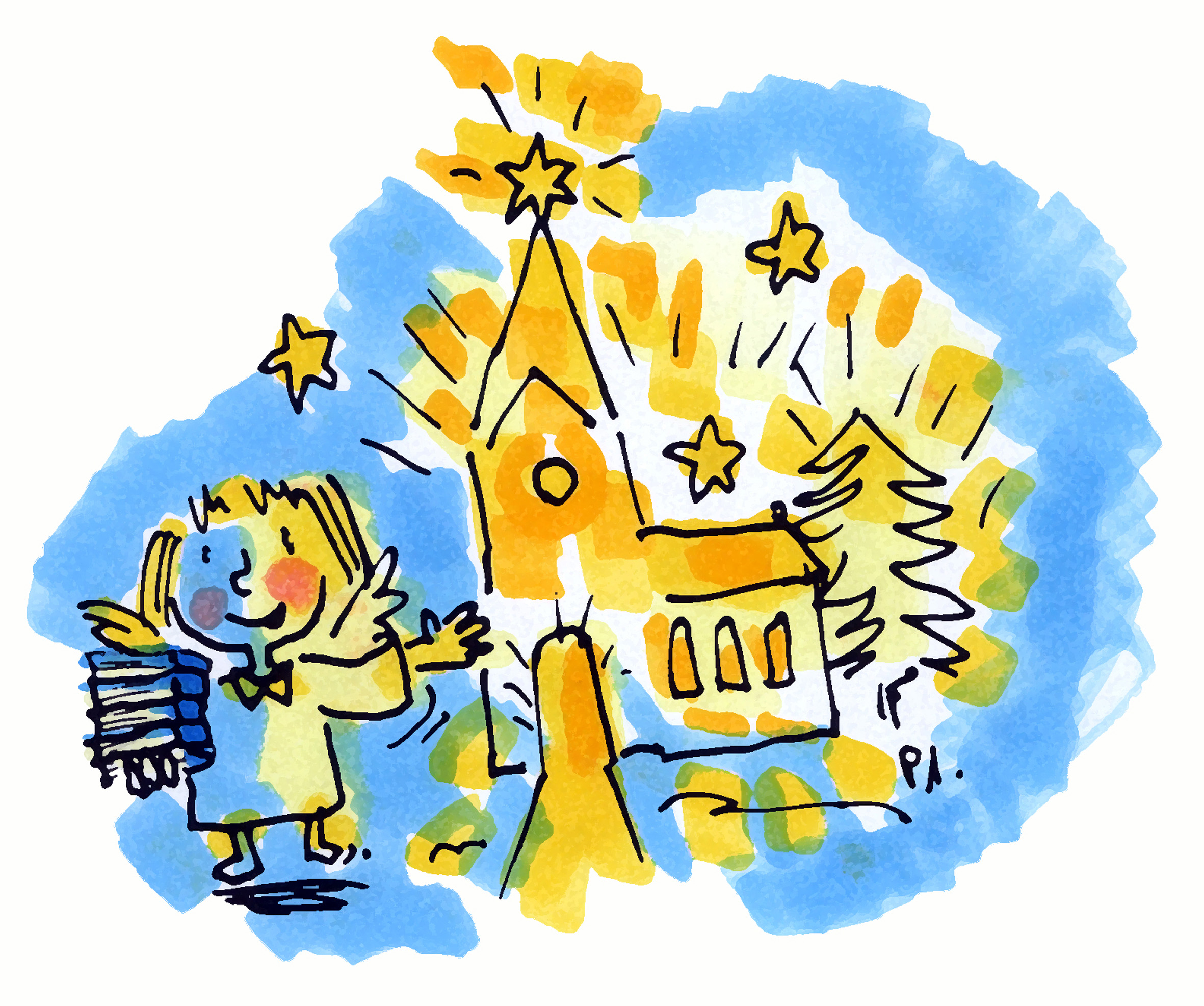 Hl. Abend - Familiengottesdienst mit Krippenspiel