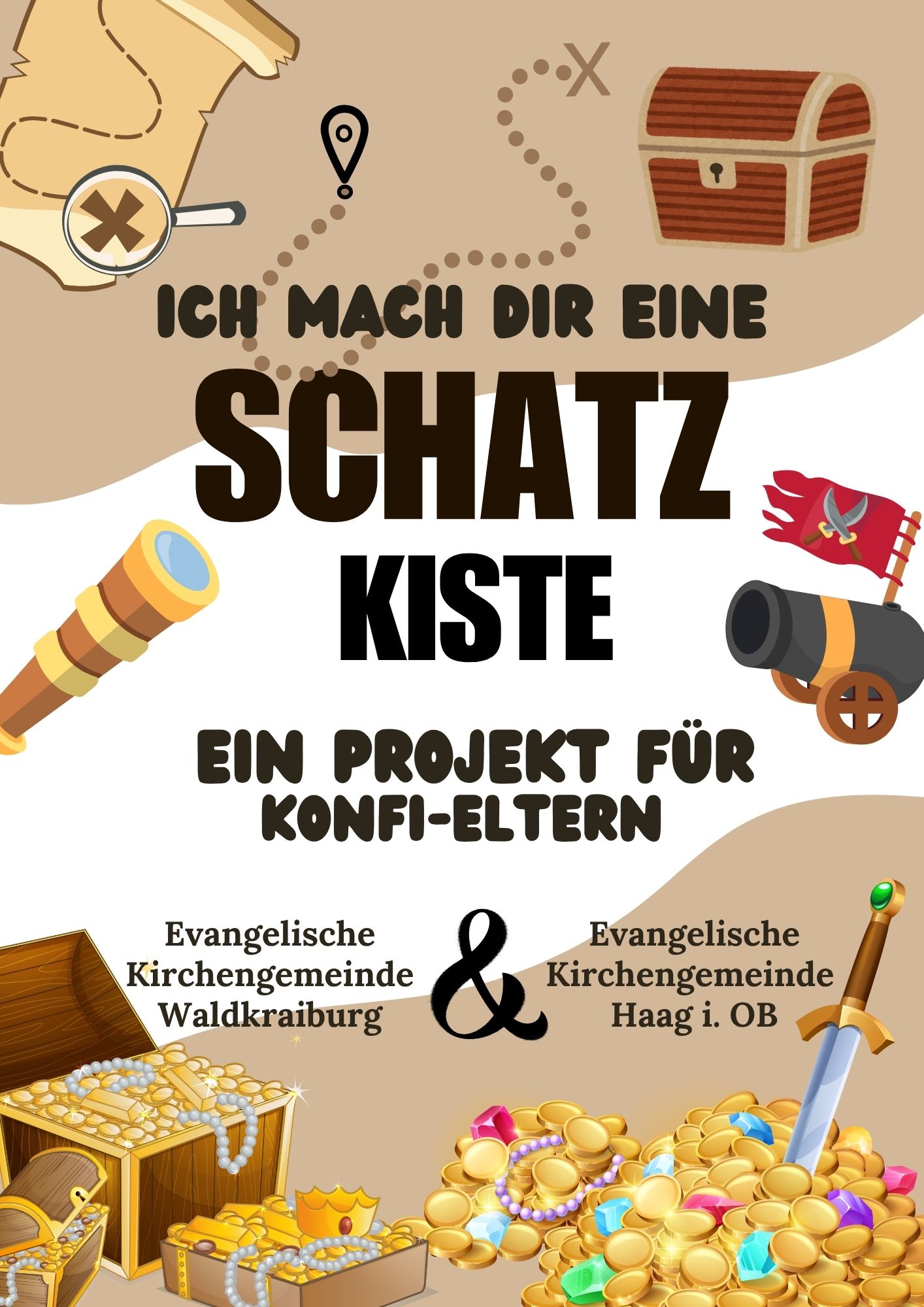 Ich mach dir eine Schatzkiste - Ein Projekt für Konfi-Eltern