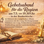 Gebetsabend für die Region