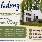 Gemeindeversammlung - "Unser Bauvorhaben Haus am Ölberg"