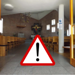 Kein Gottesdienst in der Martin-Luther-Kirche